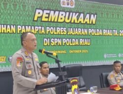“Polda Riau Latih Kompetensi Pamapta, Garda Terdepan Pelayanan Polri Siap Hadapi Krisis”