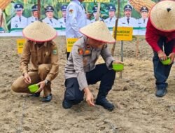 Polres Inhu Tanam Jagung 10 Hektare, Dukung Swasembada Pangan dengan Aksi Nyata!