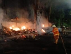 Tragedi Kebakaran Warung Makan di Jakut: Kakek Stroke Tewas, Nenek Luka Bakar