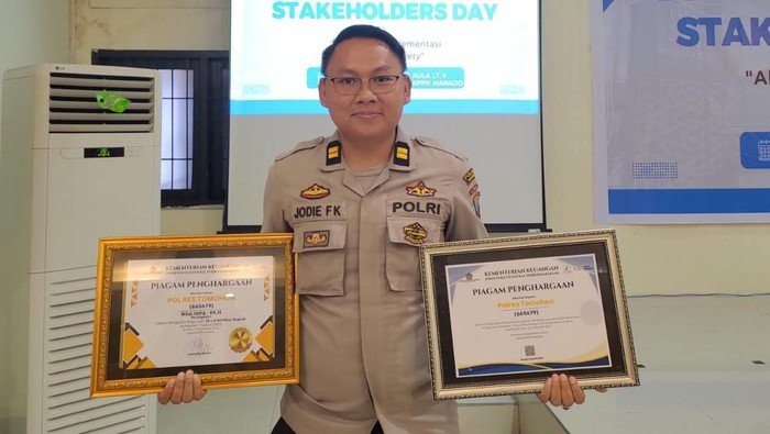 AKP Jodie Tertib Kelola Anggaran hingga Polres Tomohon Raih IKPA Sempurna - Update 3