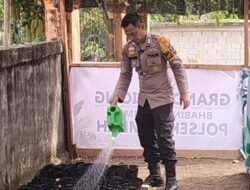 Bhabin Polres Rohul Tanam 1.000 Bibit, Gugurkan Greenwashing?