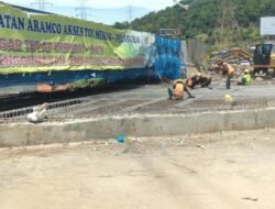 Jalan Cikuasa Atas Ditutup, Pengguna Jasa Angkutan Dalam Kecemasan!