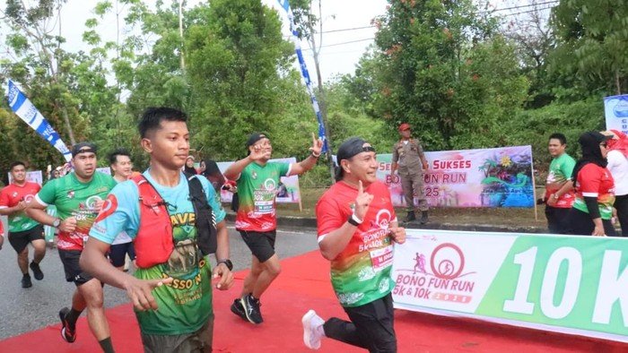 Kapolda dan Gubernur Riau Dukung Bono Fun Run, Meriahkan HUT Pelalawan ke-26