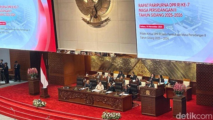 279 Anggota DPR Kembali Bersidang, DPR RI Gelar Rapat Paripurna ke-7