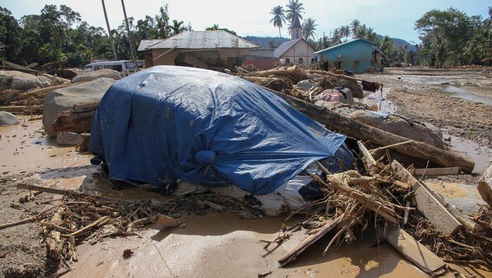 [Daftar Lokasi di Aceh-Sumbar-Sumut yang Masih Sulit Diakses Imbas Bencana]