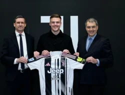 **Juventus Pecahkan Rekor Transfer dengan Resmikan Emil Holm, Relakan Joao Mario dan Rugani**