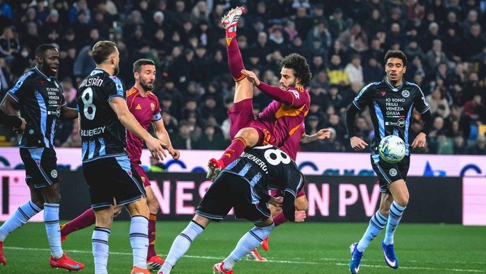 AS Roma Vs Udinese: Giallorossi Menyerah 0-1 di Bluenergy Stadium
