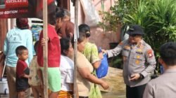 Kapolda Metro Beri Bantuan Sembako ke Warga Terdampak Banjir Muara Gembong, Ini Reaksinya