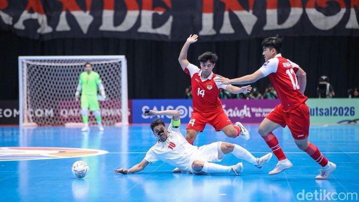 **Dramatis! Indonesia vs Iran 5-5 di Final Piala Asia Futsal 2026, Lanjut Adu Penalti**