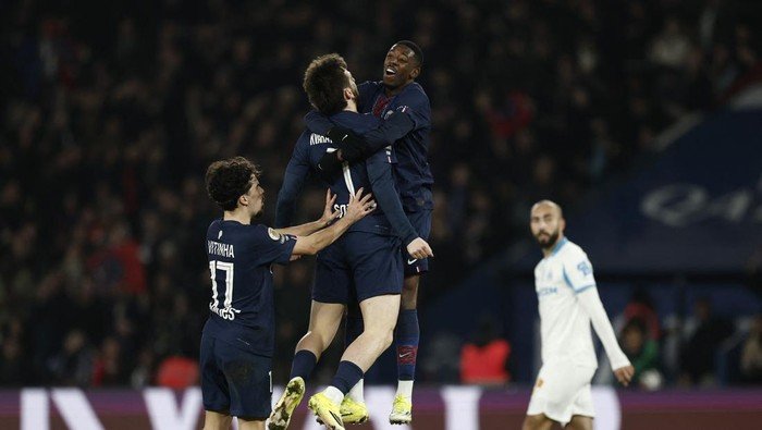 PSG Hancurkan Marseille 5-0, Enrique Puji Dembele sebagai Pahlawan!