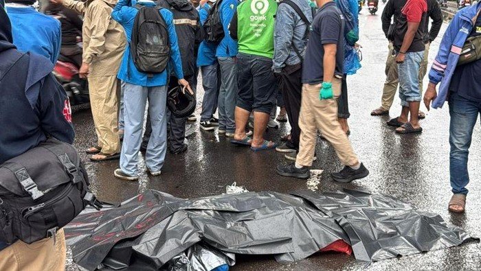 Kecelakaan di Matraman Jaktim: Pelajar Terluka Parah, Dua Orang Tewas Tragis