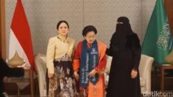 **Megawati Perkenalkan Puan sebagai Ketua DPR di Riyadh: Perempuan Wajib Bersaing di Semua Bidang**
