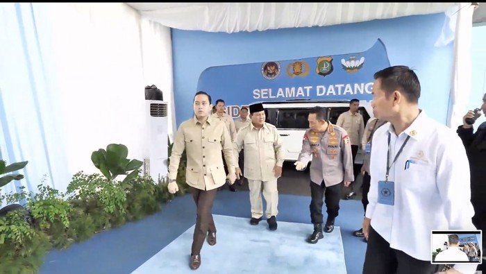 Prabowo Hadiri Peresmian SPPG Polri di Palmerah Jakbar, Dukung Ketahanan Pangan Negara