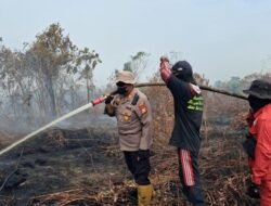Api Meneror Bengkalis, Polisi-TNI Berjuang Nyatakan Kebakaran 10 Hektare!