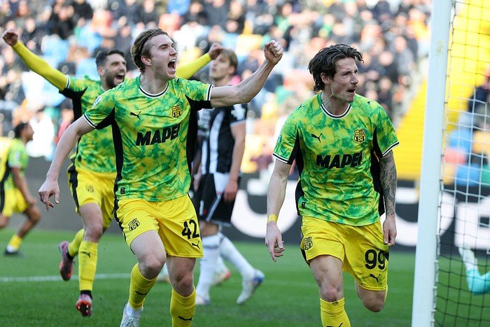 Udinese Vs Sassuolo: Comeback Menakjubkan Jay Idzes dkk, 2-1!
