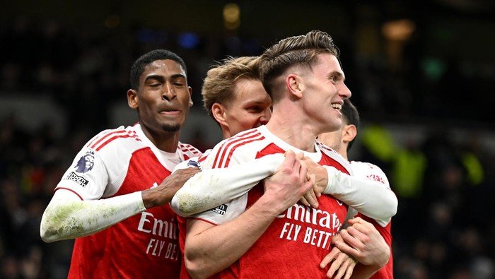 Tottenham Hotspur Vs Arsenal: Meriam London Menang Telak 4-1 - Update 1