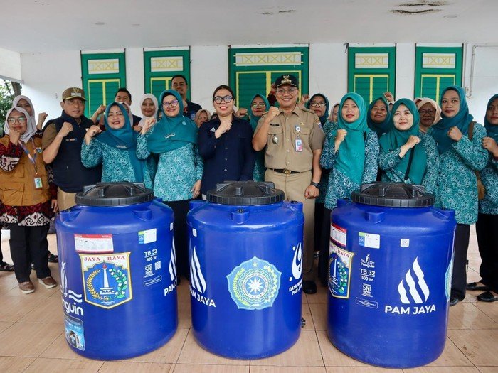PAM JAYA Siap Bagikan 2.000 Toren Air Gratis di Jakarta, Targetkan 2026