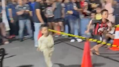 “Riau Dibuat Heboh oleh Serunya Lomba Lari Malam Hari yang Ditambah Bocil-Bocil!”