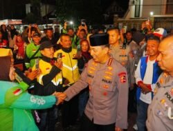 **Kapolri Listyo Sigit Gandeng Ojol Palembang, Serap Aspirasi di Kedai Ado Presisi**