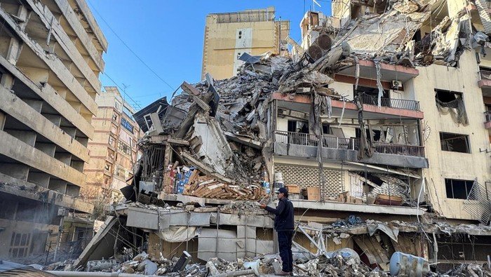 Serangan Israel ke Hotel Lebanon, Klaim Target Komandan Garda Revolusi Iran