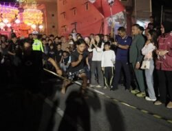 Dukung Antitawuran, Kapolres dan Wakil Bupati Rohil Ikut Balap Lari