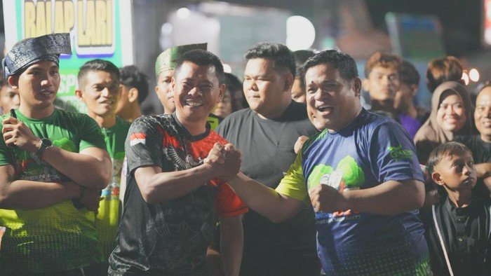 Fun Night Run Polres Meranti, Kapolres: Polri Sahabat Masyarakat Jadi Magnet Ribuan Peserta!