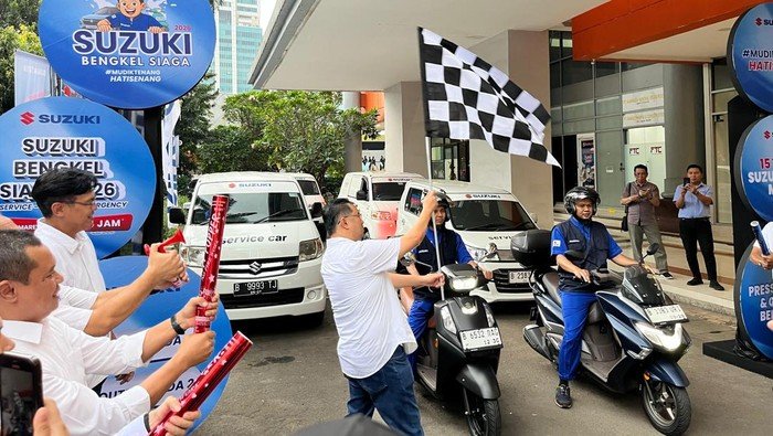 Sambut Mudik Lebaran 2026, Suzuki Aktifkan 71 Bengkel Strategis