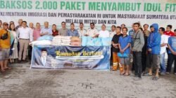 Kemenimipas Siapkan Belasan Ribu Bansos untuk Sumut, Lebaran Lebih Meriah