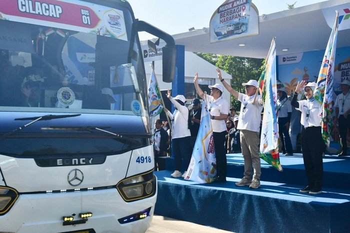 Pertamina Berangkatkan Lebih dari 5.000 Peserta Mudik Bareng 2026 - Update 1