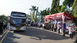 50 Bus Dari Pemkot Cilegon Bantu 2.000 Pemudik Pulang Kampung