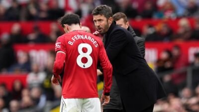 Carrick: MU Pastinya Tak Mau Kehilangan Bruno Fernandes, Pemain Kunci di Anfield