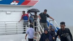 Arus Mudik di Pelabuhan Tanjung Buton Riau Mencapai Puncak jelang Lebaran 2026