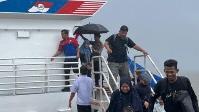 Arus Mudik di Pelabuhan Tanjung Buton Riau Mencapai Puncak jelang Lebaran 2026