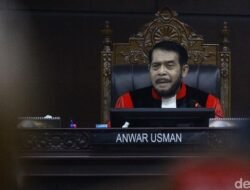 “Anwar Usman Pamit dari MK: Ini Sidang Terakhir, Saya Mohon Maaf”