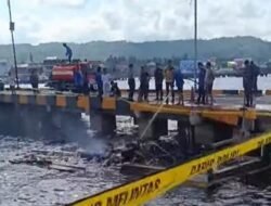 **Ledakan Menyebabkan 2 Tewas: Kapal Angkut 3 Ribu Tabung Gas Meledak di Pelabuhan Sulsel**
