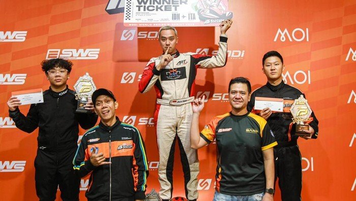 Dari Jakarta ke Italia, 4 Pebalap Barcode Gokart Siap Berlaga di Final Dunia!