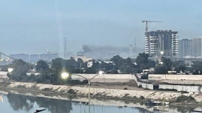 “Drone Jatuh di Hotel dekat Kedutaan AS di Baghdad, picu Kebakaran yang Mengejutkan!”