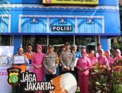“Kapolres Tangkot Cek Pos Pengamanan Lebaran, Pastikan Siap Layani Pemudik”