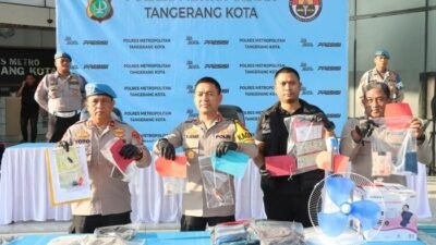 Polisi Sikat Komplotan Curanmor di Tangerang, 7 Debt Collector Gadungan Ditangkap – Update 1