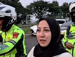 Polisi Naik Moge Antar Istri yang Ketinggalan di Rest Area saat Mudik Viral!