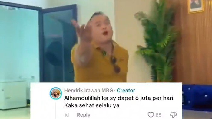 Pria Viral Joget-joget di Dapur MBG Terang soal 'Cuan Rp 6 Juta' dan Maaf ke Presiden